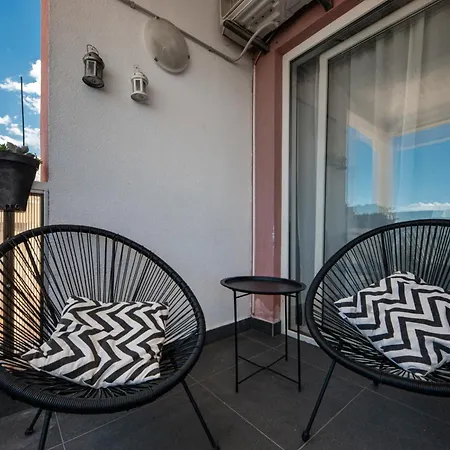 Appartement Aurea Mare Makarska-3br, Sea View & Prime Location